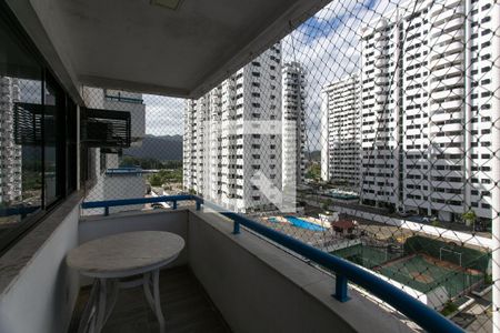Varanda da Sala de apartamento para alugar com 2 quartos, 63m² em Recreio dos Bandeirantes, Rio de Janeiro