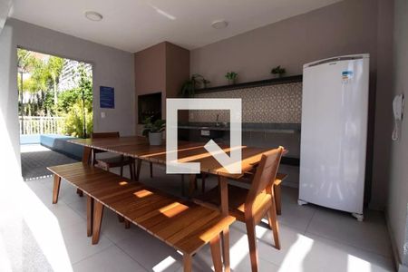 Studio para alugar com 27m², 1 quarto e sem vaga Studio para alugar com 27m², 1 quarto e sem vagaÁrea comum - Churrasqueira