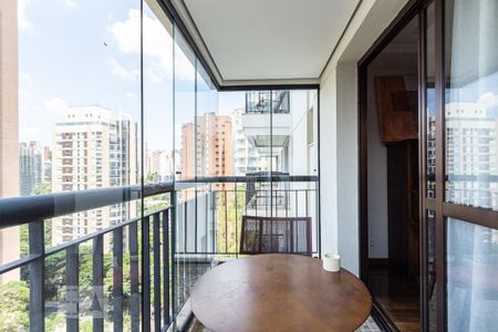 Varanda da Sala 1 de apartamento à venda com 4 quartos, 233m² em Vila Suzana, São Paulo