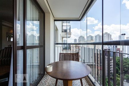 Varanda da Sala 1 de apartamento à venda com 4 quartos, 233m² em Vila Suzana, São Paulo