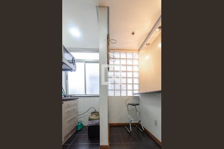 Cozinha de kitnet/studio para alugar com 1 quarto, 29m² em Praia de Belas, Porto Alegre