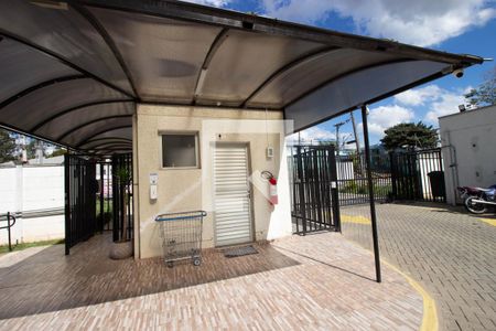 Apartamento para alugar com 38m², 2 quartos e 1 vagaFachada e portaria