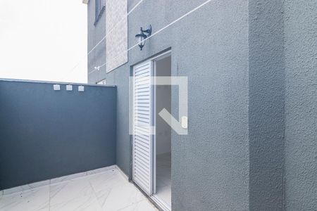 Terraço do Quarto 1 de apartamento à venda com 2 quartos, 45m² em Vila Clarice, Santo André