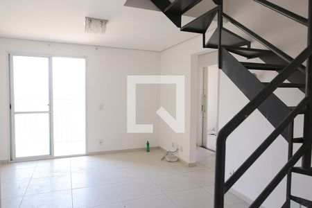 Sala de apartamento para alugar com 3 quartos, 166m² em Vila Alzira, Santo André
