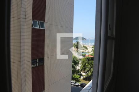 Vista/Sala/Quarto de apartamento para alugar com 1 quarto, 21m² em Itararé, São Vicente