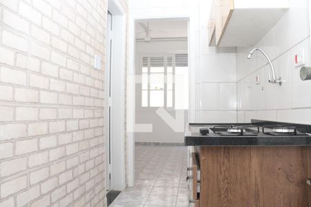 Sala entrada de apartamento para alugar com 1 quarto, 21m² em Itararé, São Vicente