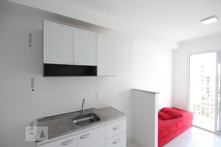 Cozinha de apartamento para alugar com 1 quarto, 30m² em Cambuci, São Paulo