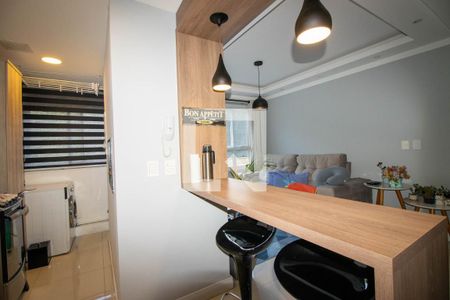 Apartamento à venda com 55m², 2 quartos e 1 vagaCozinha e Área de Serviço