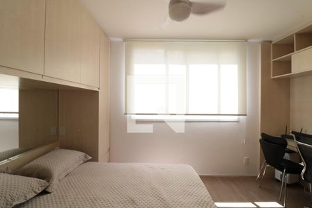 Cozinha e Quarto  de kitnet/studio para alugar com 1 quarto, 19m² em Jardim Brasília (zona Norte), São Paulo