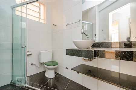 Banheiro Social de apartamento para alugar com 3 quartos, 100m² em Grajaú, Belo Horizonte