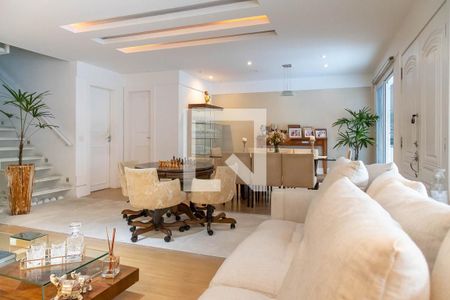 Sala de casa de condomínio à venda com 4 quartos, 280m² em Recreio dos Bandeirantes, Rio de Janeiro