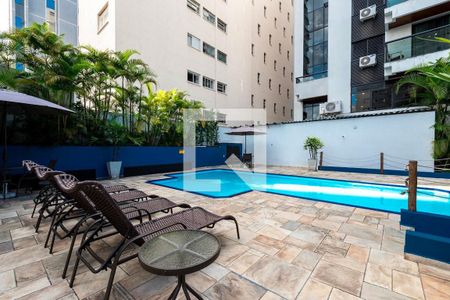 Apartamento à venda com 82m², 1 quarto e 1 vagaPiscina