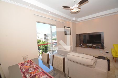 Sala de Estar e Jantar de apartamento para alugar com 2 quartos, 120m² em Méier, Rio de Janeiro