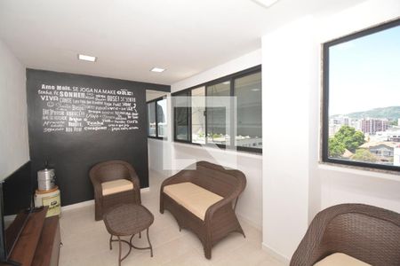 Apartamento para alugar com 120m², 2 quartos e 1 vagaLounge - Terraço