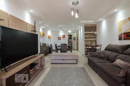 Sala  de apartamento à venda com 3 quartos, 121m² em Vila Regente Feijó, São Paulo