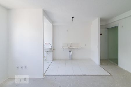 Sala / Cozinha Integrada de apartamento à venda com 1 quarto, 36m² em Cambuci, São Paulo