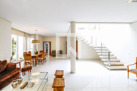 Sala de casa para alugar com 5 quartos, 430m² em Brooklin Paulista, São Paulo