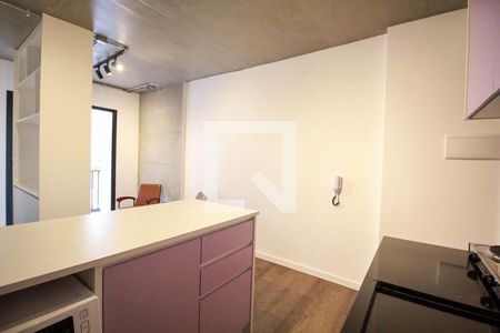 Cozinha de kitnet/studio para alugar com 1 quarto, 35m² em Santana, São Paulo
