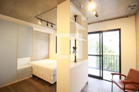 Sala e Quarto de kitnet/studio para alugar com 1 quarto, 35m² em Santana, São Paulo
