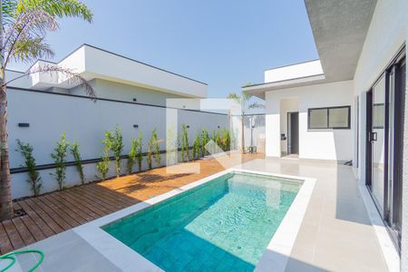 Casa de condomínio à venda com 205m², 3 quartos e 4 vagasÁrea comum - Piscina