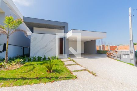 Casa de condomínio à venda com 205m², 3 quartos e 4 vagasFachada