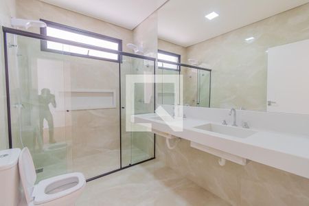 Casa de condomínio à venda com 205m², 3 quartos e 4 vagasBanheiro da Suíte 3