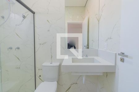 Casa de condomínio à venda com 205m², 3 quartos e 4 vagasBanheiro da Suíte 2