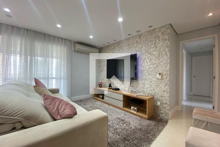 Sala de Apartamento com 3 quartos, 110m² Vila Andrade