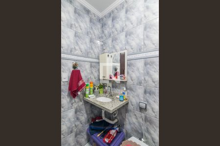 Banheiro de casa à venda com 3 quartos, 179m² em Jardim Las Vegas, Santo André