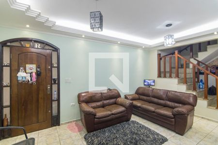 Sala de casa à venda com 3 quartos, 179m² em Jardim Las Vegas, Santo André