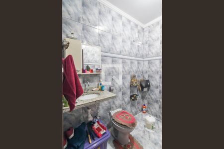 Banheiro de casa à venda com 3 quartos, 179m² em Jardim Las Vegas, Santo André