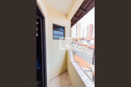 Varanda da Suíte de casa à venda com 3 quartos, 189m² em Jardim Jamaica, Santo André