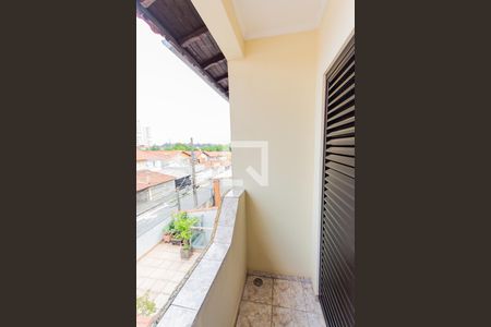 Varanda da Suíte de casa à venda com 3 quartos, 189m² em Jardim Jamaica, Santo André