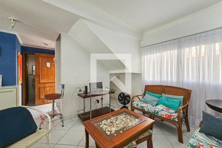 Sala de casa de condomínio para alugar com 2 quartos, 152m² em Jardim Enseada, Guarujá