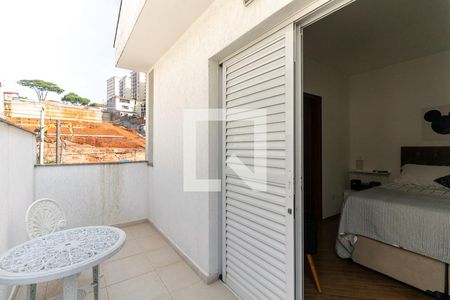 Varanda da Suíte 1 de casa à venda com 3 quartos, 191m² em Cambuci, São Paulo