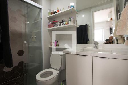 Banheiro da Suíte de apartamento para alugar com 2 quartos, 60m² em Parque da Vila Prudente, São Paulo