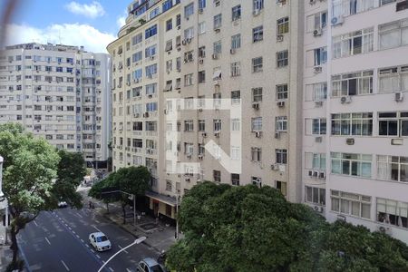 Vista da Sala de apartamento para alugar com 3 quartos, 109m² em Copacabana, Rio de Janeiro