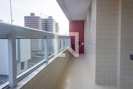 Varanda de apartamento para alugar com 2 quartos, 63m² em Aviação, Praia Grande