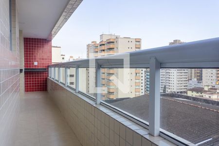 Varanda de apartamento para alugar com 2 quartos, 63m² em Aviação, Praia Grande