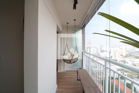 Varanda  de apartamento para alugar com 1 quarto, 40m² em Mooca, São Paulo