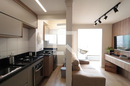 Sala  de apartamento para alugar com 1 quarto, 40m² em Mooca, São Paulo