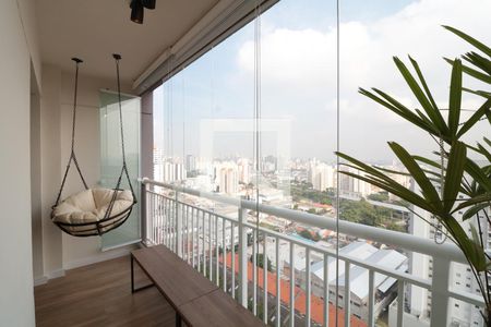 Varanda  de apartamento para alugar com 1 quarto, 40m² em Mooca, São Paulo