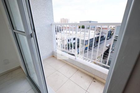 Varanda da Sala de apartamento à venda com 2 quartos, 43m² em Vila São João, Guarulhos