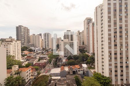 Sala - vista de apartamento à venda com 1 quarto, 40m² em Pinheiros, São Paulo
