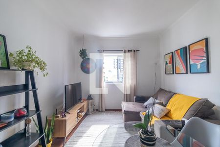 Sala de apartamento à venda com 1 quarto, 40m² em Pinheiros, São Paulo