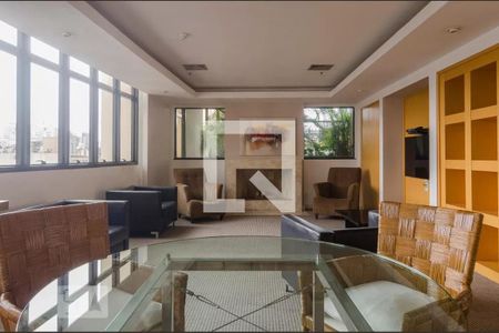 Apartamento à venda com 28m², 1 quarto e 1 vagaSalão de festas