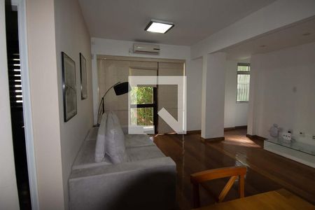 Sala de apartamento à venda com 3 quartos, 130m² em Humaitá, Rio de Janeiro