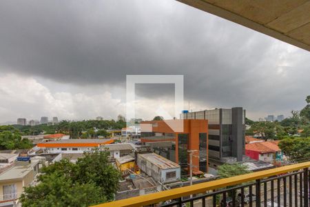 Varanda de apartamento à venda com 1 quarto, 34m² em Santo Amaro, São Paulo