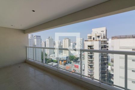 Varanda de apartamento para alugar com 2 quartos, 100m² em Indianópolis, São Paulo