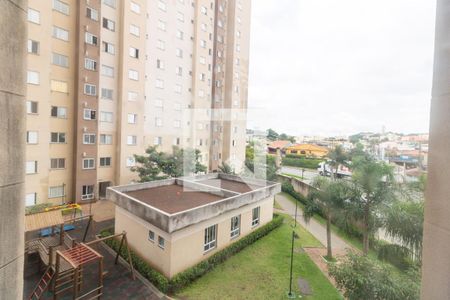 Vista da Sala  de apartamento à venda com 2 quartos, 44m² em Jardim Utinga, Santo André